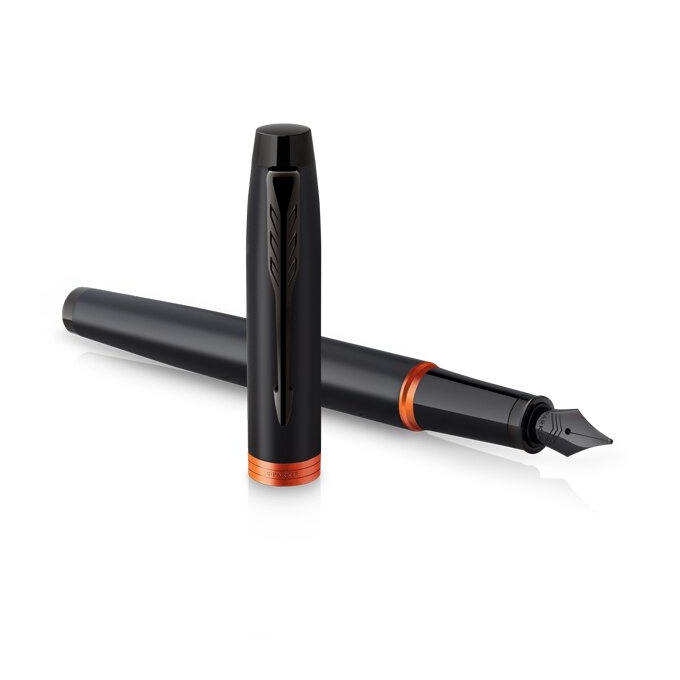 Parker Royal I.M. Vibrant Rings Orange plnicí pero
