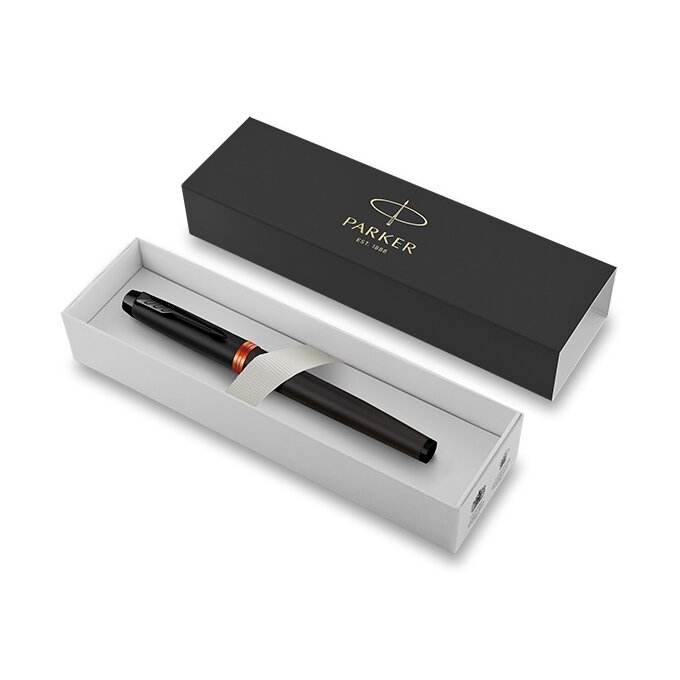 Parker Royal I.M. Vibrant Rings Orange plnicí pero