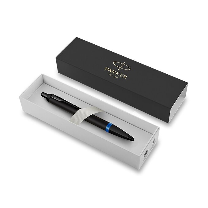 Parker Royal I.M. Vibrant Rings Marine Blue kuličkové pero