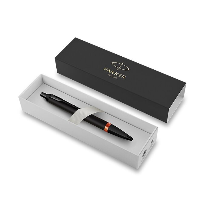 Parker Royal I.M. Vibrant Rings Flame Orange kuličkové pero