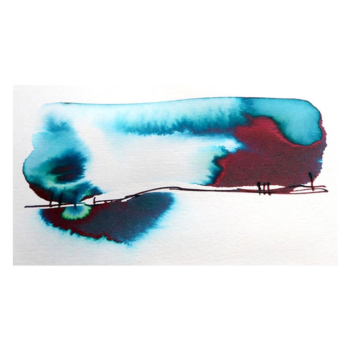 Diamine Hells Bells lahvičkový inkoust 30 ml