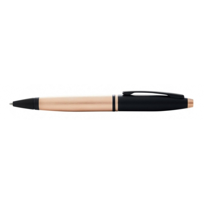 Cross Calais Brushed Rose Gold Matte Black kuličkové pero