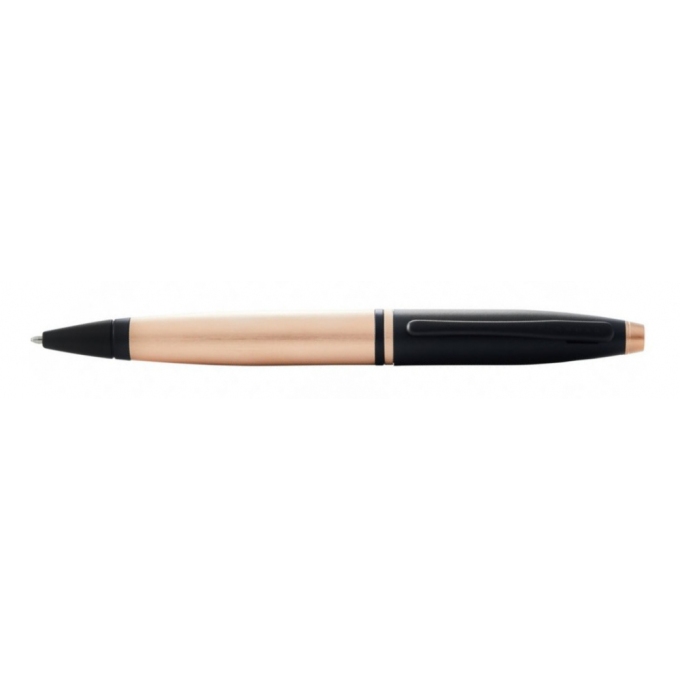 Cross Calais Brushed Rose Gold Matte Black kuličkové pero