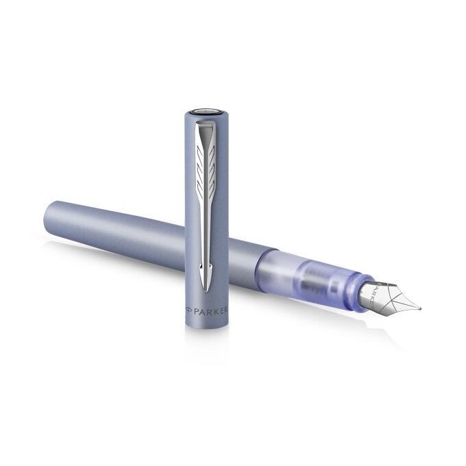 Parker Royal Vector XL Silver Blue plnicí pero