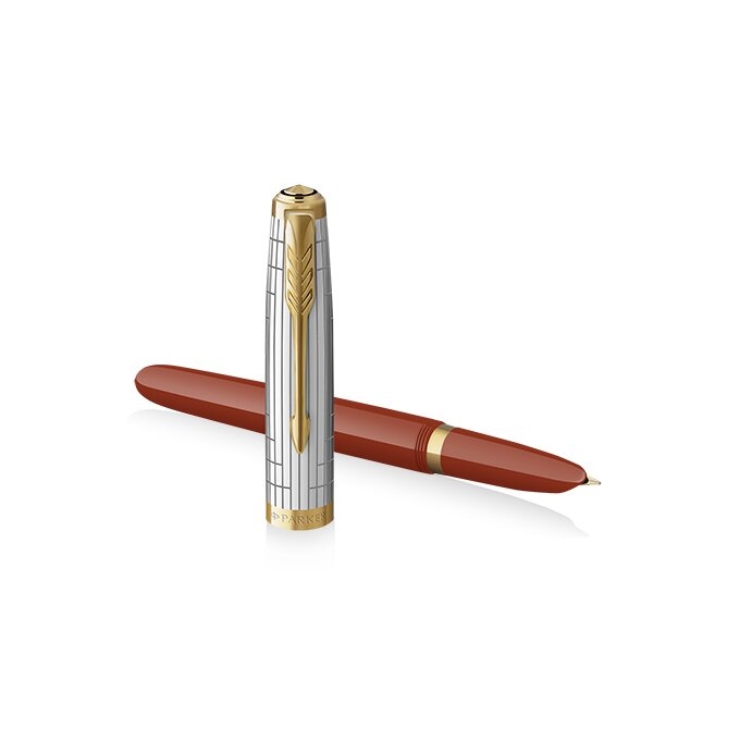 Parker 51 Premium Rage Red GT plnicí pero