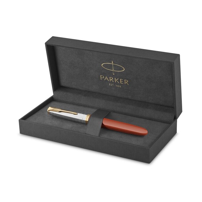 Parker 51 Premium Rage Red GT plnicí pero