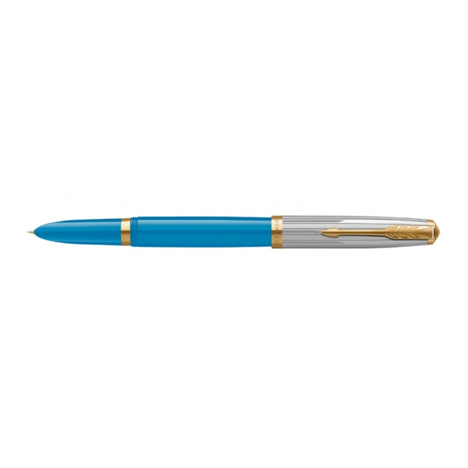 Parker 51 Premium Turquoise GT plnicí pero