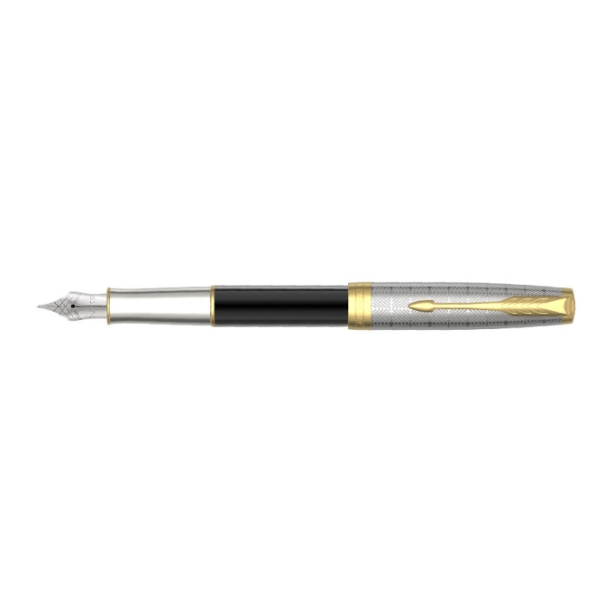 Parker Sonnet Premium Metal Black GT plnicí pero