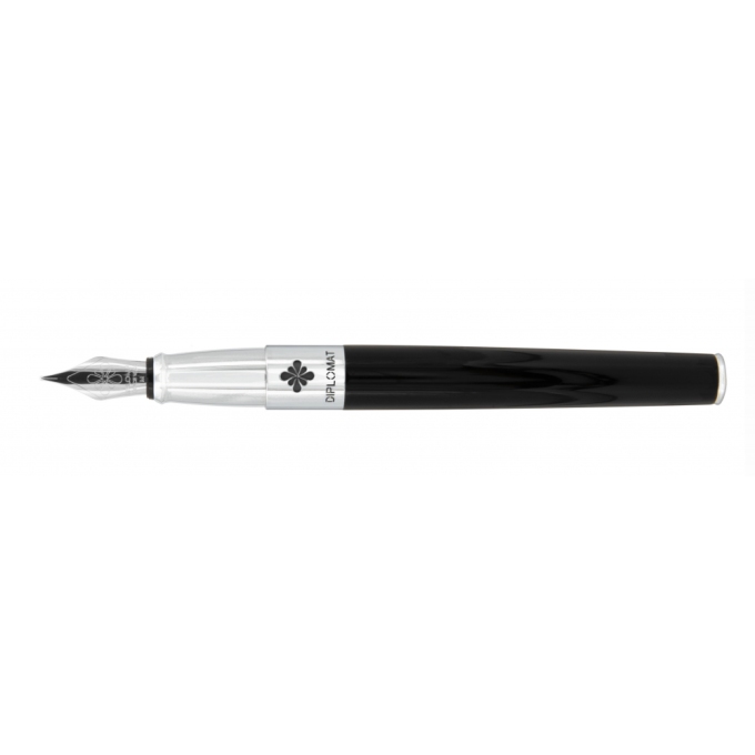 Diplomat CLR Black Laquer plnicí pero