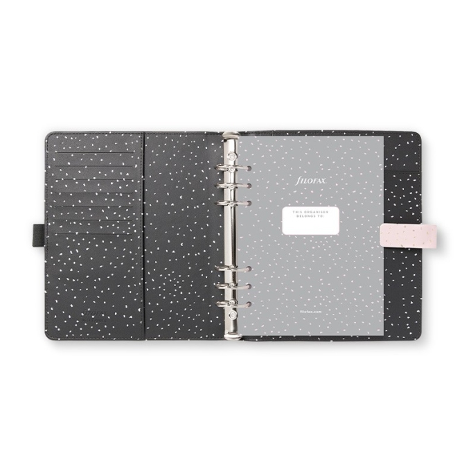 Filofax Confetti Rose Quartz A5 diář