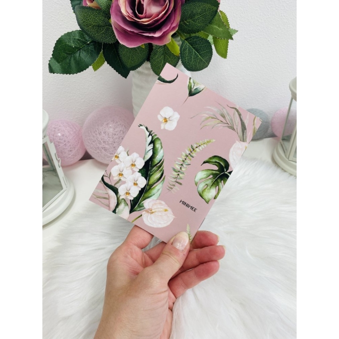 Minimee A6 deníček orchidej