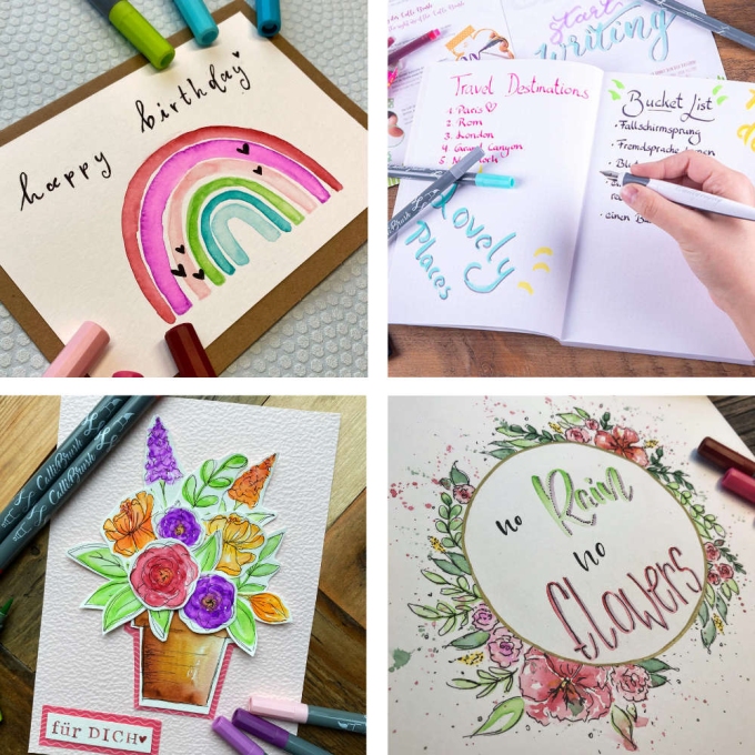 Online Handlettering All-In-One dárková sada