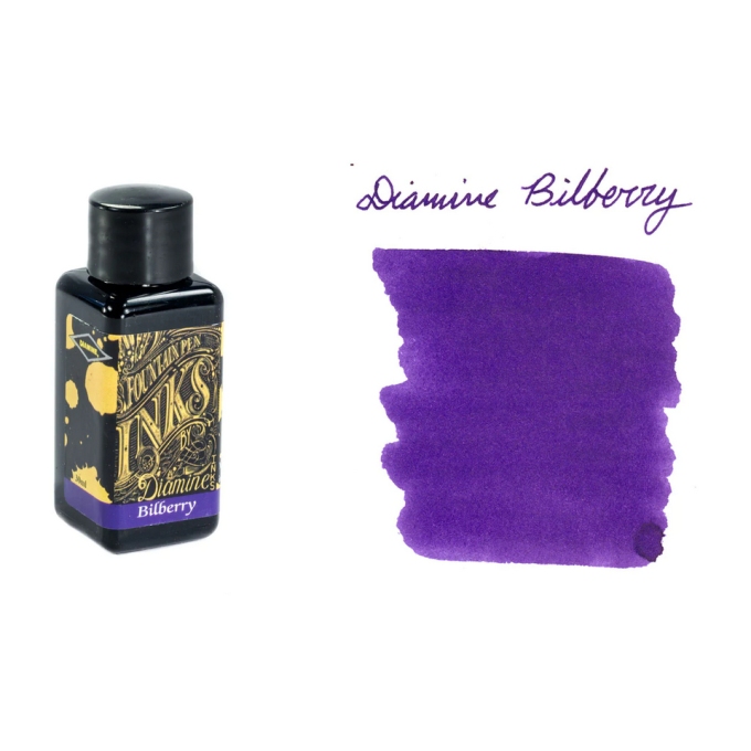 Diamine Bilberry lahvičkový inkoust 30 ml