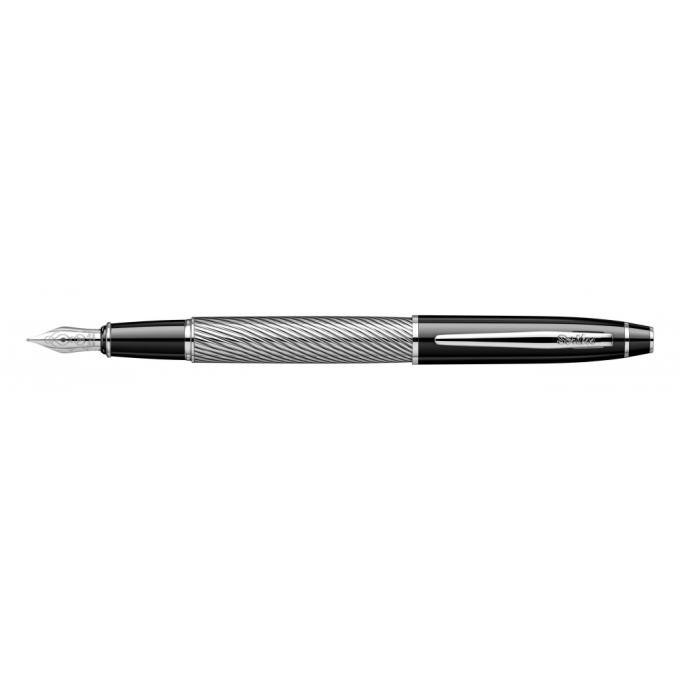 Scrikss Noble Black Chrome Spiral CT plnicí pero