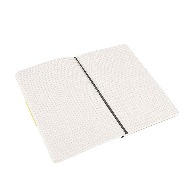 Zápisník Moleskine L čtverečkovaný černý měkké desky