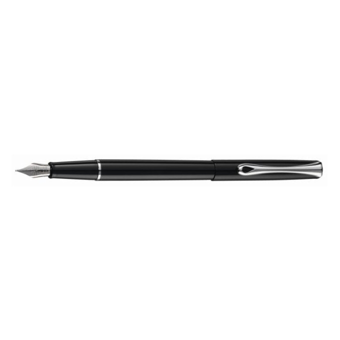 Diplomat Traveller Black Lacquer plnicí pero