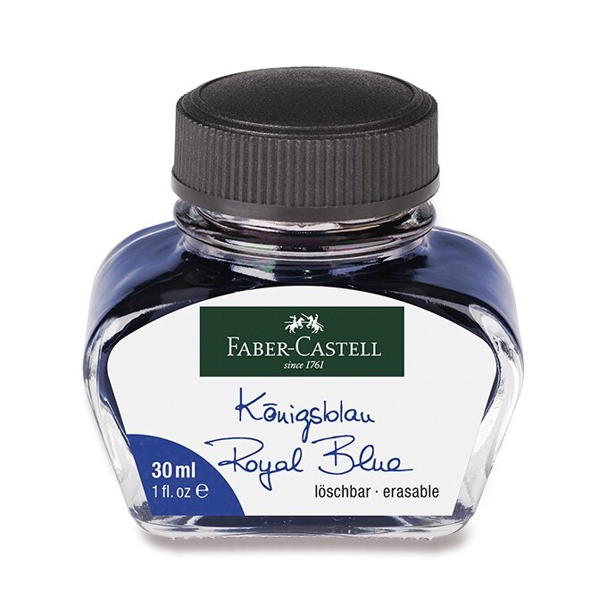 Faber-Castell Royal Blue lahvičkový inkoust 30 ml