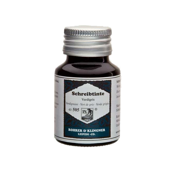 Rohrer & Klingner Verdigris lahvičkový inkoust 50 ml
