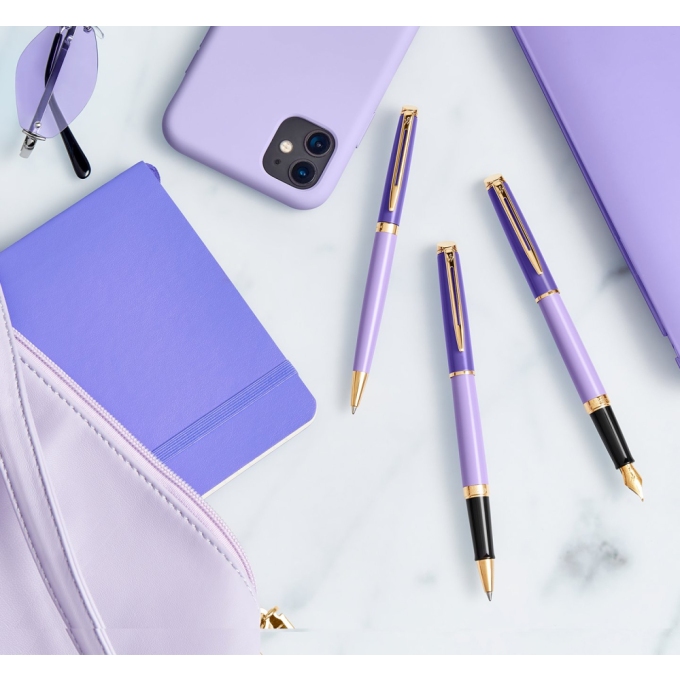 Waterman Hémisphere Colour Blocking Purple GT plnicí pero