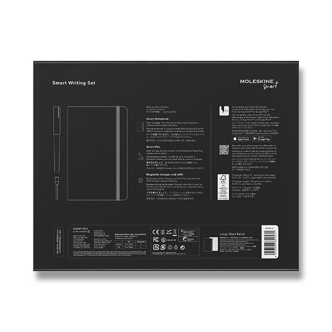 Moleskine Smart Writing pero a zápisník dárková sada