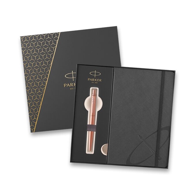 Parker Jotter XL Monochrome Pink Gold PGT dárková sada
