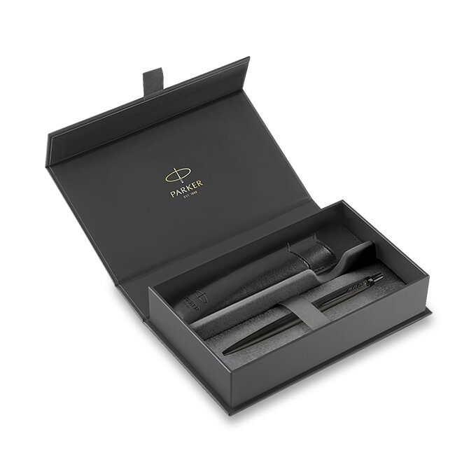 Parker Jotter XL Monochrome Black BT dárková sada s pouzdrem