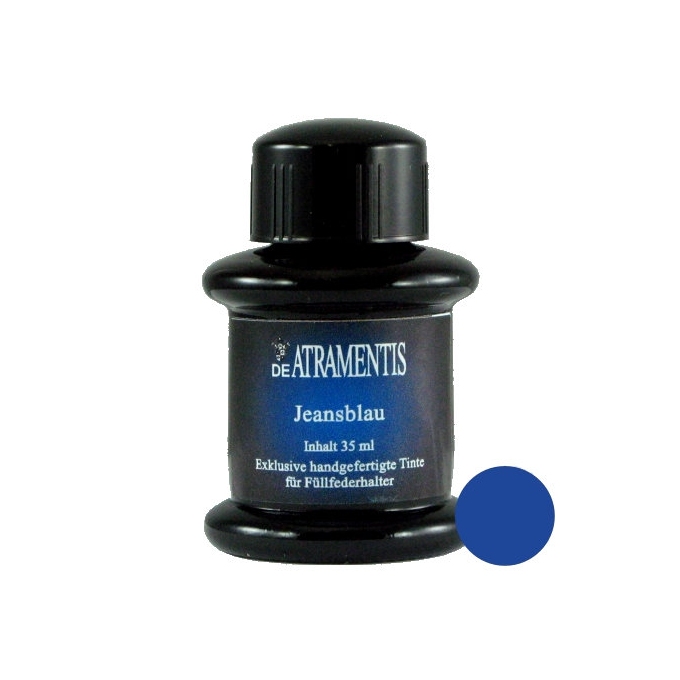 De Atramentis Jeans Blue lahvičkový inkoust 45 ml