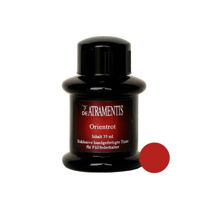De Atramentis Oriental Red lahvičkový inkoust 35 ml