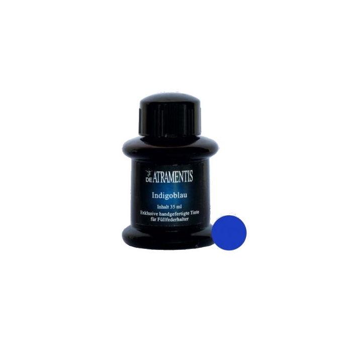 De Atramentis Indigo Blue lahvičkový inkoust 35 ml
