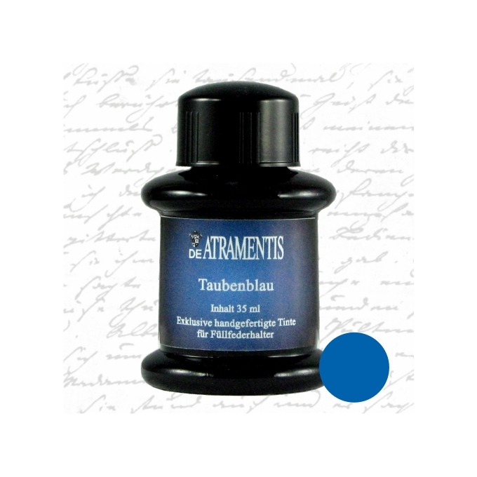 De Atramentis Pigeon Blue lahvičkový inkoust 35 ml
