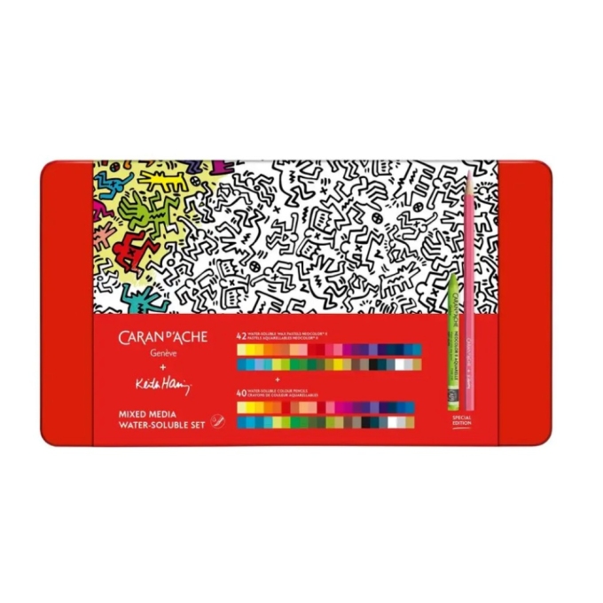 Caran dAche Keith Haring SE sada pastelů a pastelek