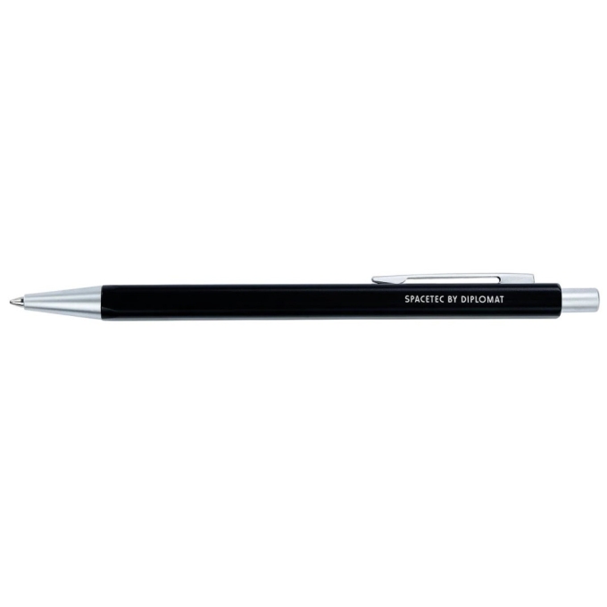 Diplomat Spacetec Q4 Black kuličkové pero