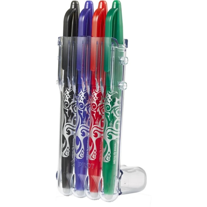 Pilot FriXion sada přepisovatelných rollerů 4 ks