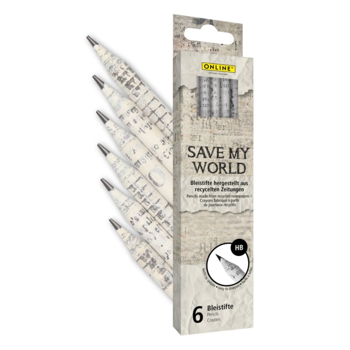 Online Save My World sada grafitových tužek