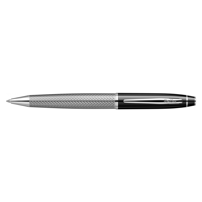 Scrikss Noble Black Chrome Spiral CT kuličkové pero