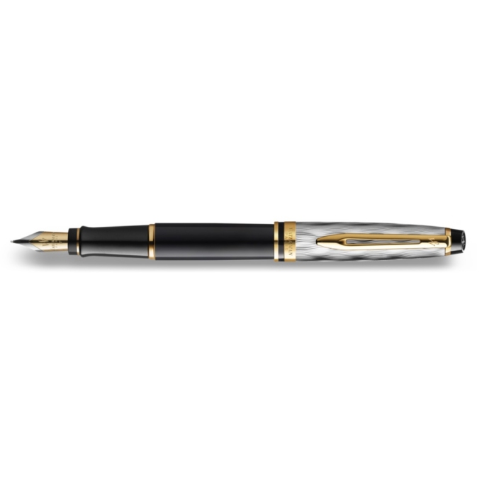 Waterman Expert Reflections of Paris SE DLX Black GT plnicí pero