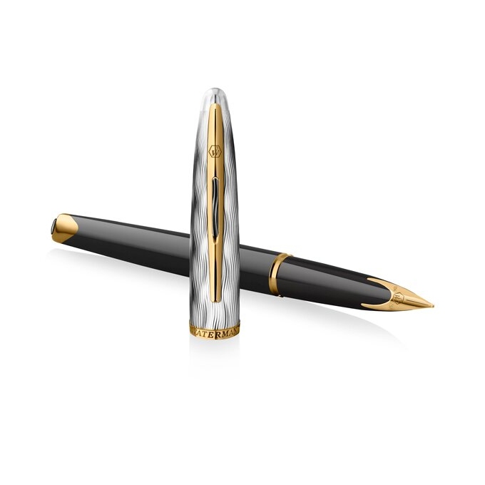 Waterman Carene Reflections of Paris SE DLX Black GT plnicí pero