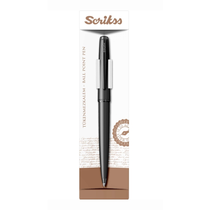 Scrikss Metropolis Black kuličkové pero