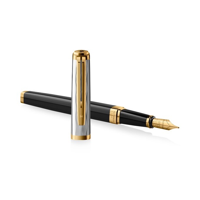 Waterman Exception Reflections of Paris SE DLX Black GT plnicí pero