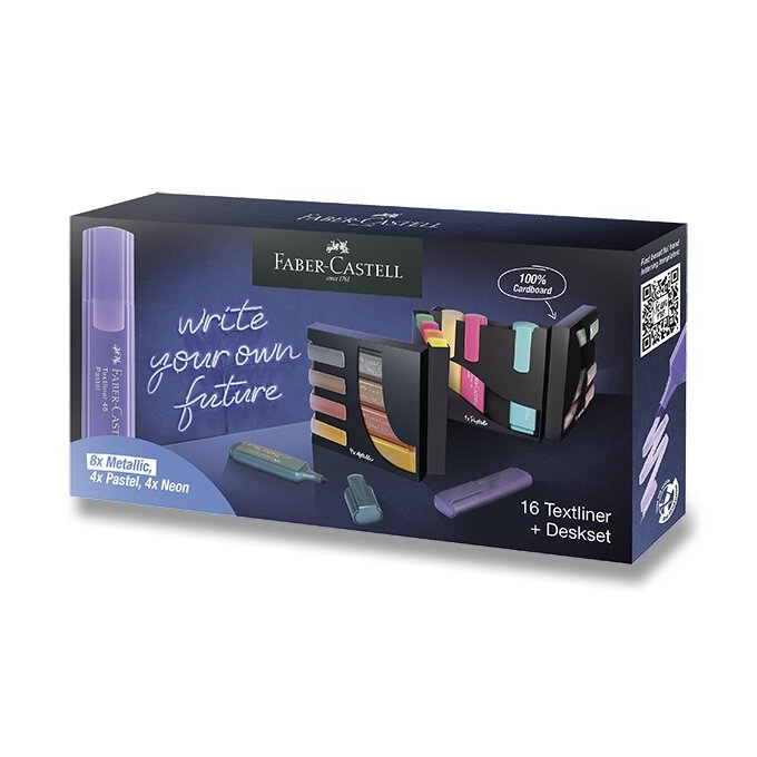 Faber Castell Textliner 46 stolní souprava 16 ks