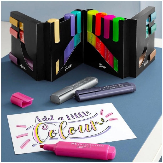 Faber Castell Textliner 46 stolní souprava 16 ks