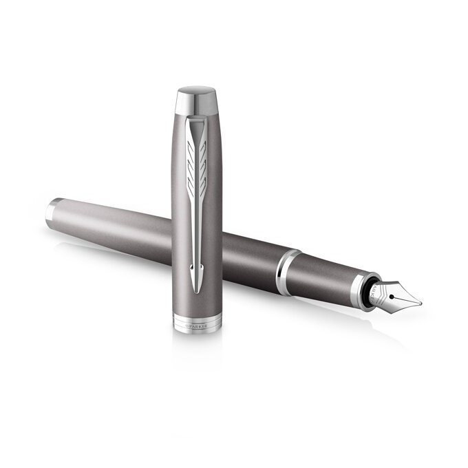 Parker I.M. Writing Rituals Grey CT plnicí pero