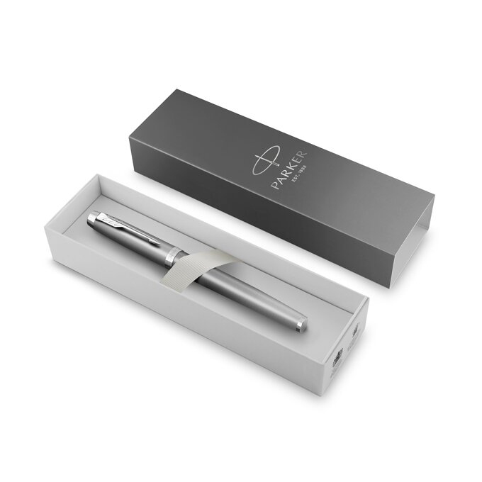 Parker I.M. Writing Rituals Grey CT plnicí pero