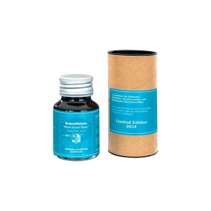 Rohrer & Klingner Blue-Eyed-Mary LE 2024 lahvičkový inkoust 50 ml