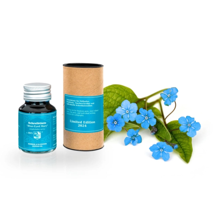 Rohrer & Klingner Blue-Eyed-Mary LE 2024 lahvičkový inkoust 50 ml