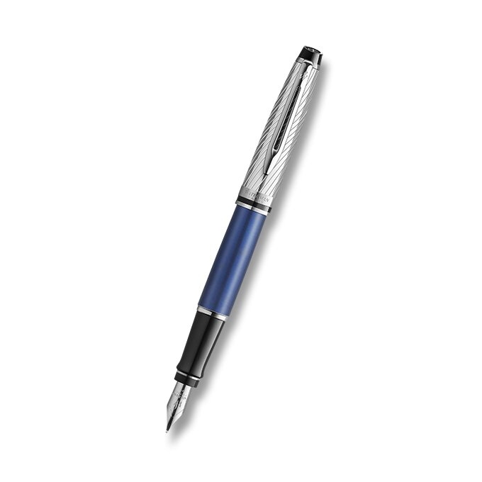 Waterman Expert Deluxe Metallic Blue plnicí pero