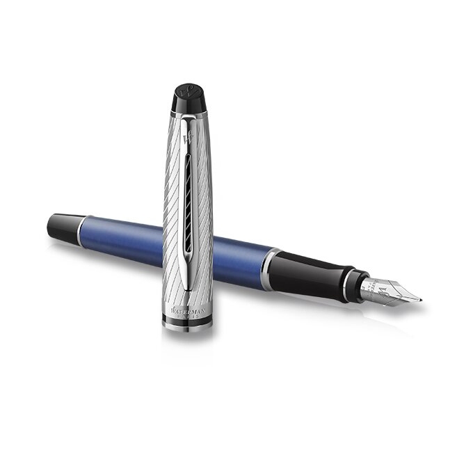 Waterman Expert Deluxe Metallic Blue plnicí pero