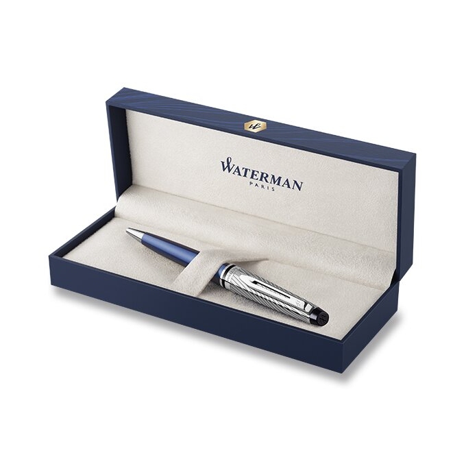 Waterman Expert Deluxe Metallic Blue CT kuličkové pero