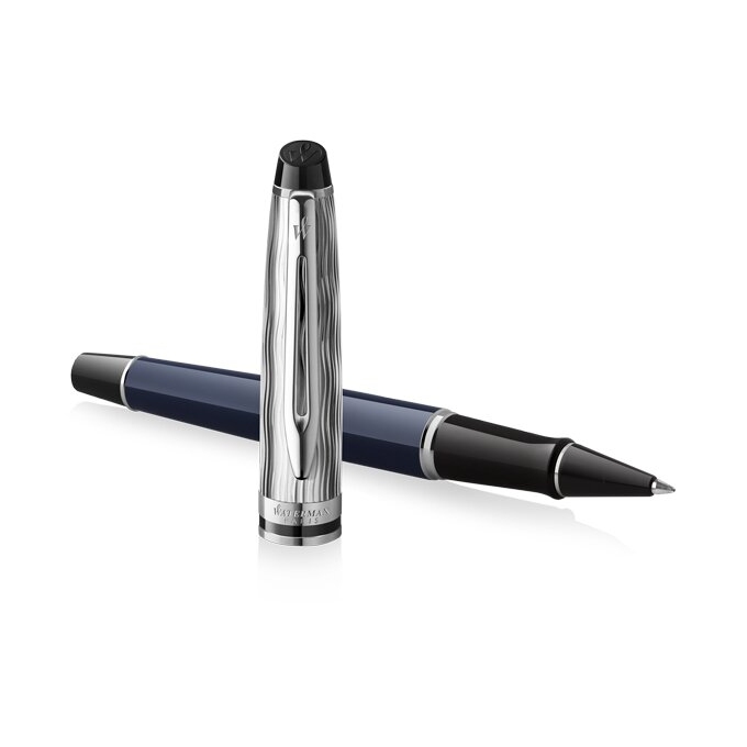 Waterman Expert Made in France SE Deluxe Blue CT keramické pero
