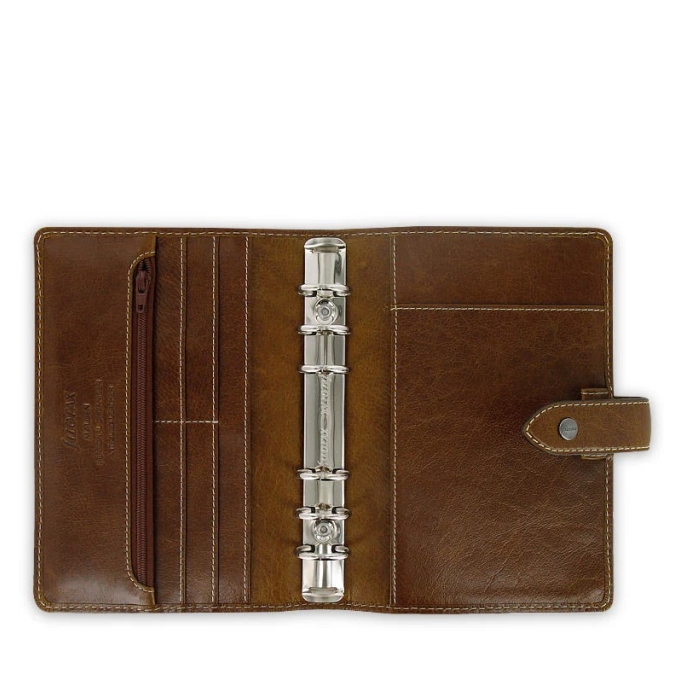Filofax Malden osobní oříškově hnědý diář